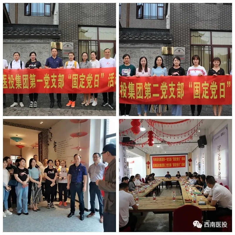 西南醫(yī)投集團(tuán)第一、二黨支部開展“共建書香醫(yī)投、踐行健康使命”讀書分享會(huì)